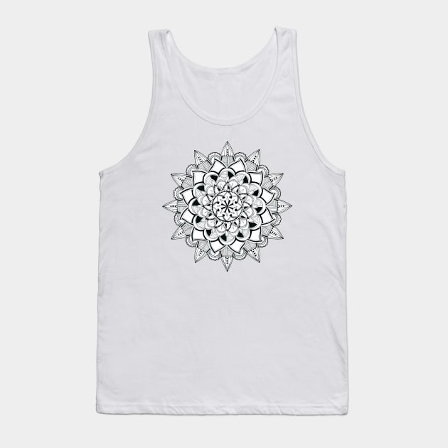 Mandala - representation of the universe Tank Top by kittyvdheuvel